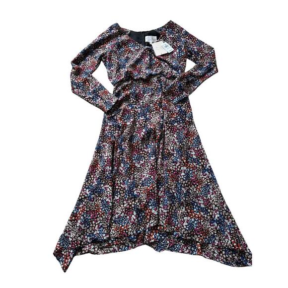 NWT - Charles Henry Floral Mid Length, size Medium, long sleeve - Picture 5 of 10
